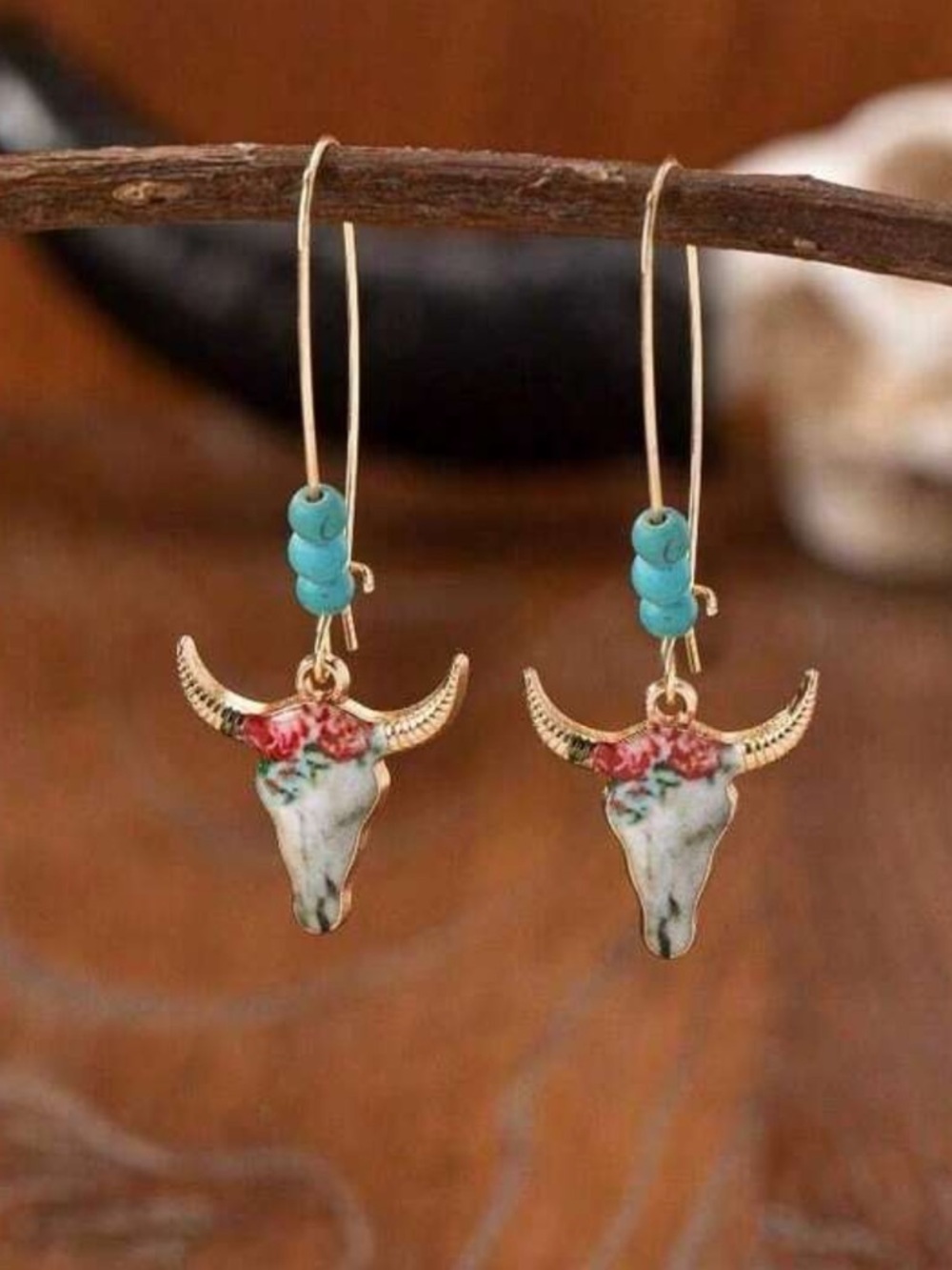 Cute western wear earrings